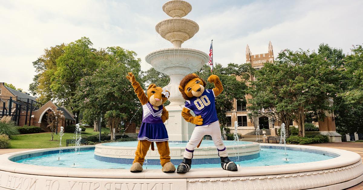 This month, the UNA mascots celebrate 75 years of bringing excitement to campus!